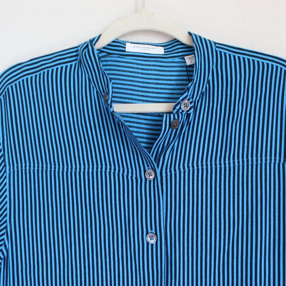 NWT Equipment Striped Shirt Dress, US 2 - Picture 9 of 15